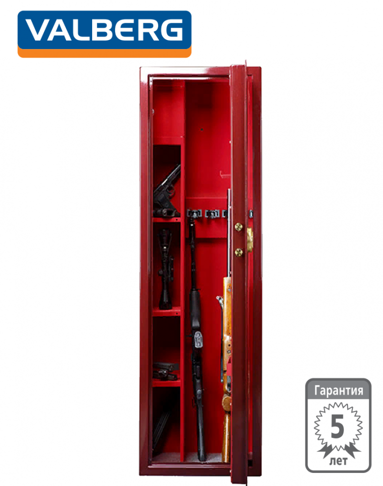 Эксклюзивный сейф Valberg Сафари EL GOLD (вишневый) купить в Ухте