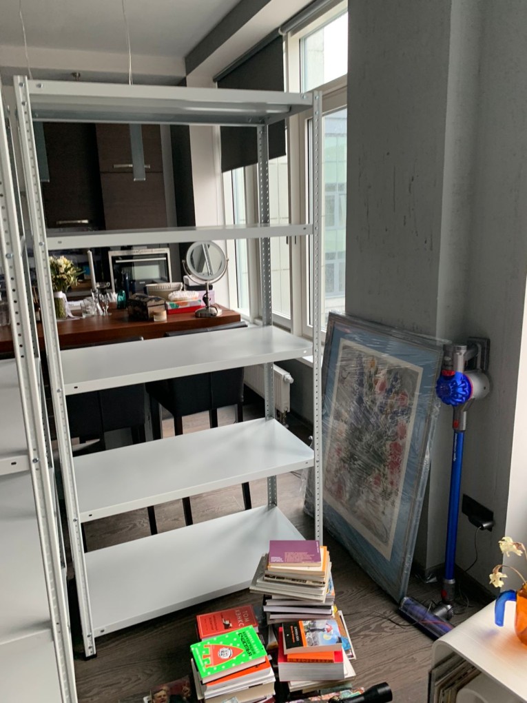 Стеллаж металлический Титан МС-500 2000х1000х400 5 полок купить в Ухте