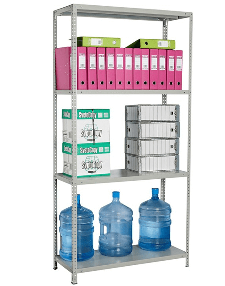 Стеллаж MS Standart 2000х1000х500 4 полки купить в Ухте