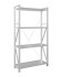 Стеллаж MS U 2000x700x400 4 полки (200 кг, перф) купить в Ухте