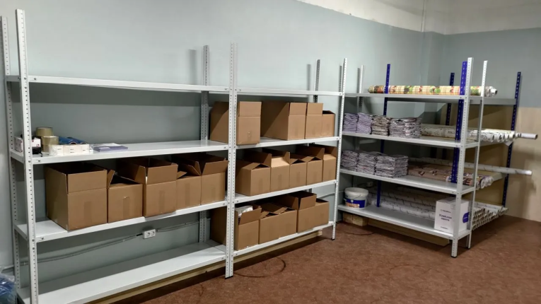 Стеллаж металлический Титан МС-500 2000х1500х400 4 полки купить в Ухте