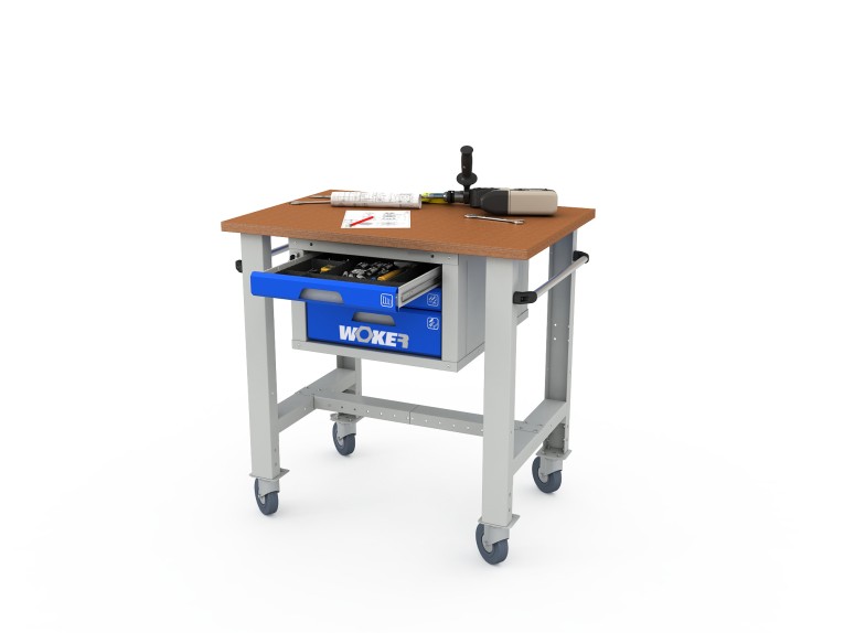 Стол рабочий мобильный WOKER PRO 03.1000 купить в Ухте
