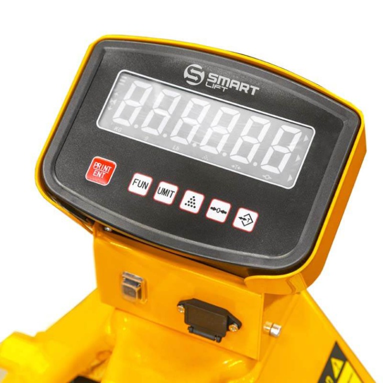 Гидравлическая тележка с весами BFC20 (г/п 2000 кг, вилы 1150x570 мм, RDP) SMARTLIFT (SMART) купить в Ухте