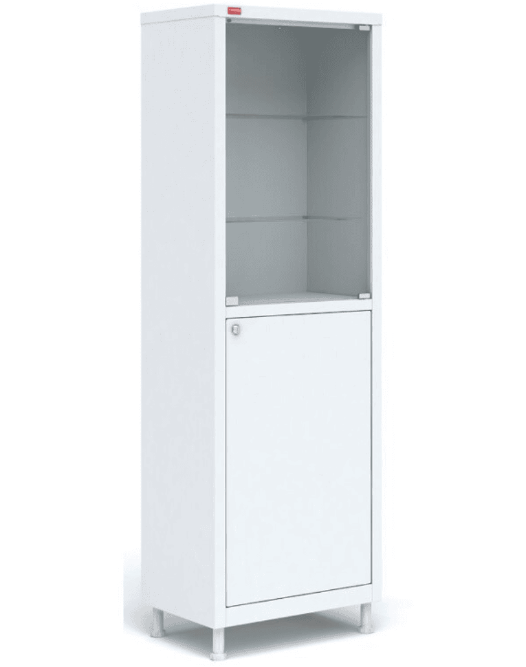 Металлический медицинский шкаф М1 165.50.32 C купить в Ухте