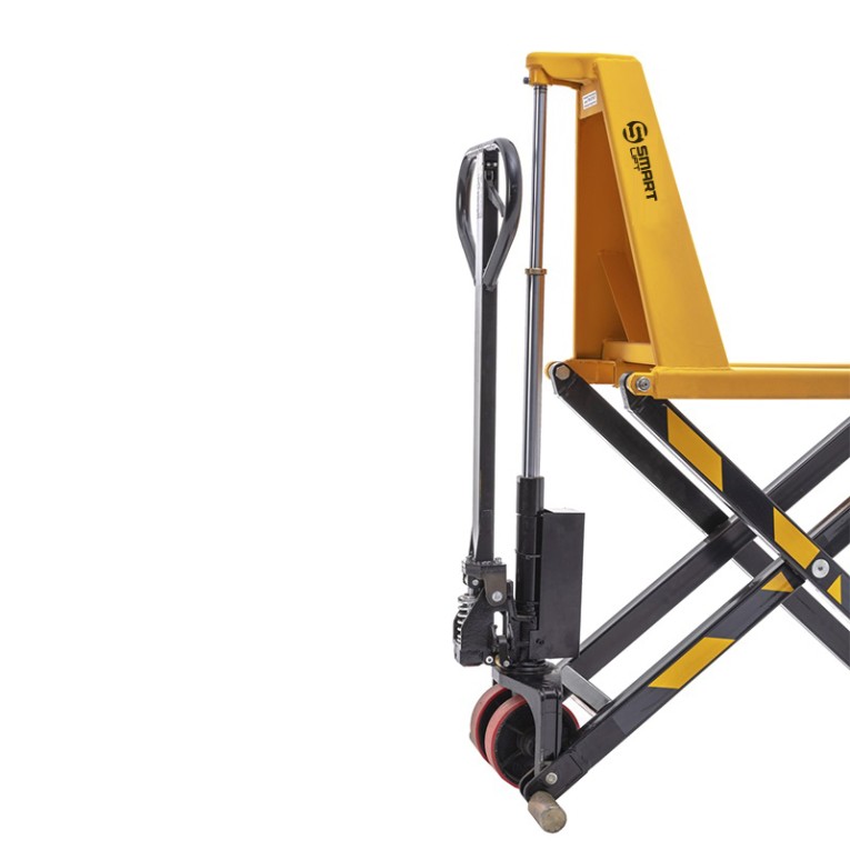 Гидравлическая тележка (рохля) SD-HL (HLT10, г/п 1000 кг, вилы 1150x550 мм, высокоподъемная 800 мм) SMARTLIFT (SMART) купить в Ухте