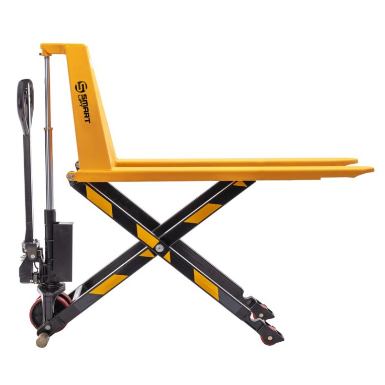 Гидравлическая тележка (рохля) SD-HL (HLT10, г/п 1000 кг, вилы 1150x550 мм, высокоподъемная 800 мм) SMARTLIFT (SMART) купить в Ухте
