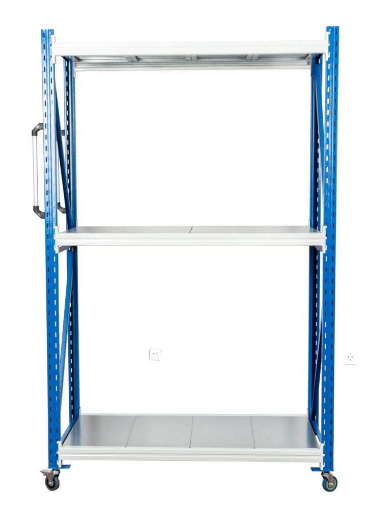 Стеллаж мобильный БиКом СТ-4 300x90x100 3 полки купить в Ухте