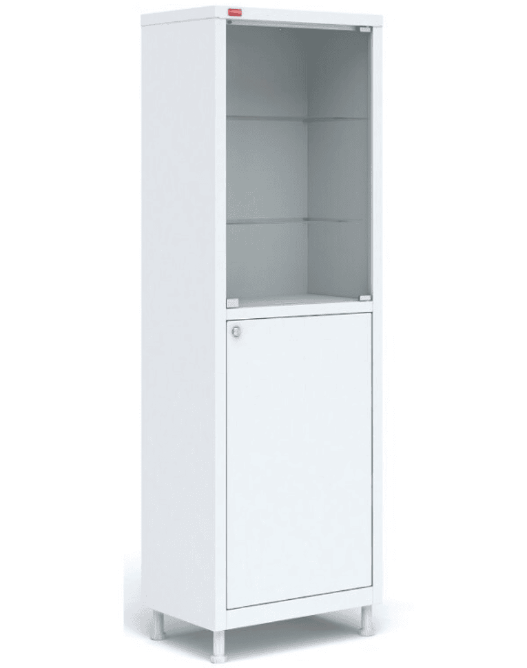 Металлический медицинский шкаф М1 165.57.32 C купить в Ухте