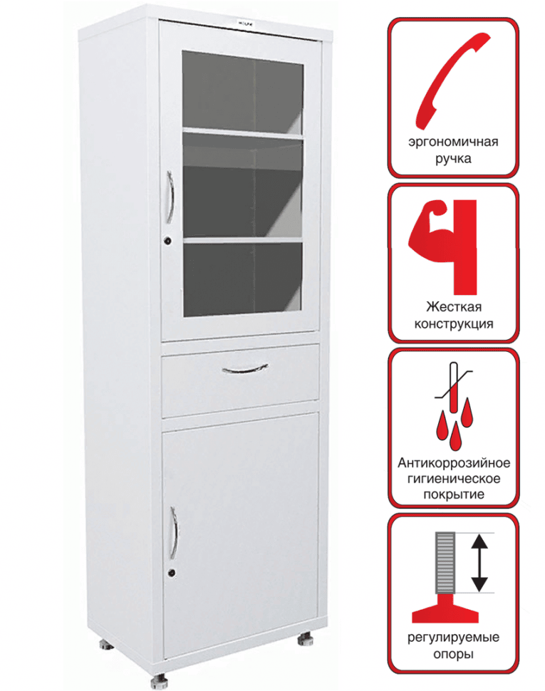 Медицинский шкаф HILFE МД 1 1760 R-1 купить в Ухте Медицинский шкаф HILFE МД 1 1760 R-1 купить в Ухте