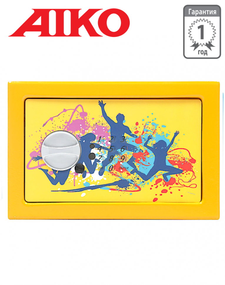 Детский металлический сейф Aiko T-170 EL Dance купить в Ухте