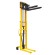 Ручной гидравлический штабелер SDJ 1030 (1000 кг; 3 м; вилы 310-850 мм) SMARTLIFT (SMART) купить в Ухте