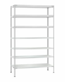 Стеллаж металлический Титан МС-500 3000х1200х500 7 полок Стеллаж металлический Титан МС-500 3000х1200х500 7 полок