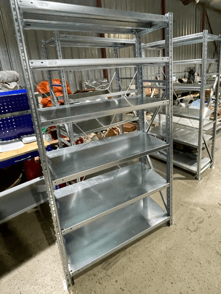 Стеллаж MS U 2000x1200x400 7 полок (280 кг, перф) купить в Ухте