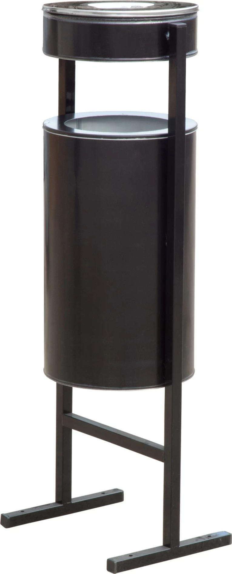 Урна уличная с пепельницей 36 литров черный купить в Ухте