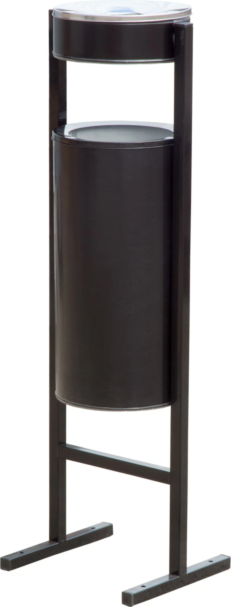 Урна уличная с пепельницей 25 литров черный купить в Ухте Урна уличная с пепельницей 25 литров черный купить в Ухте