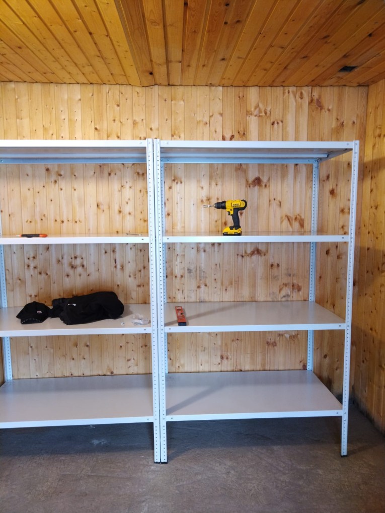 Стеллаж металлический 1800х1000х600 4 полки