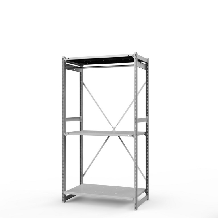 Стеллаж металлический ТСУ Универсал, 2000х1060х600 мм.Штанги: 1шт. Полки: металл перф. 3 шт. купить в Ухте