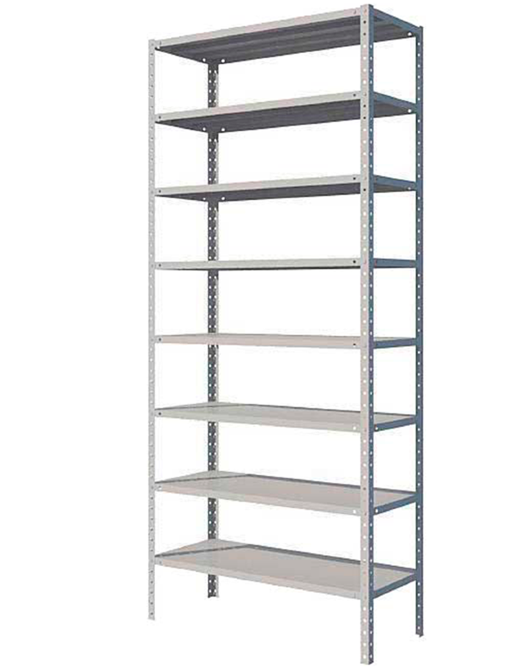 Стеллаж MS Standart 1600х700х400 8 полок купить в Ухте
