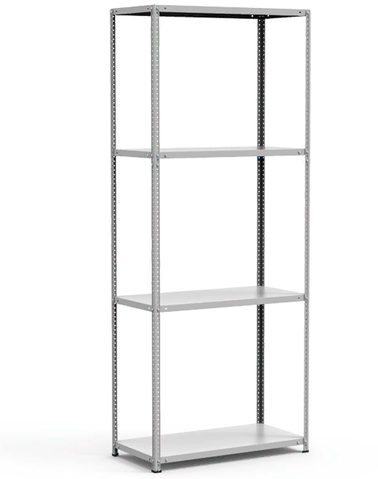 Стеллаж металлический Титан МС-750 2400x700x800 4 полки купить в Ухте