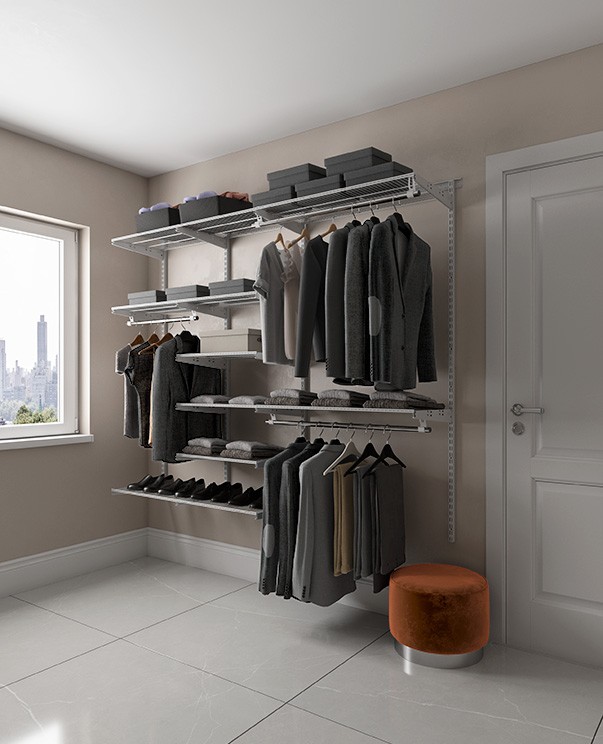 Гардеробная система Практик Home Max G210 графит купить в Ухте Гардеробная система Практик Home Max G210 графит купить в Ухте