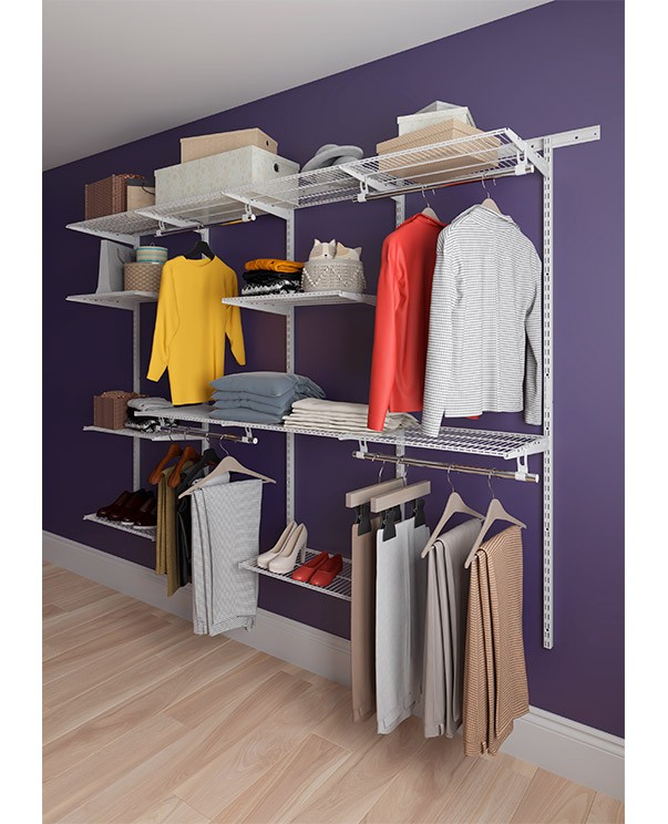 Гардеробная система Практик Home Max G240 белая купить в Ухте Гардеробная система Практик Home Max G240 белая купить в Ухте