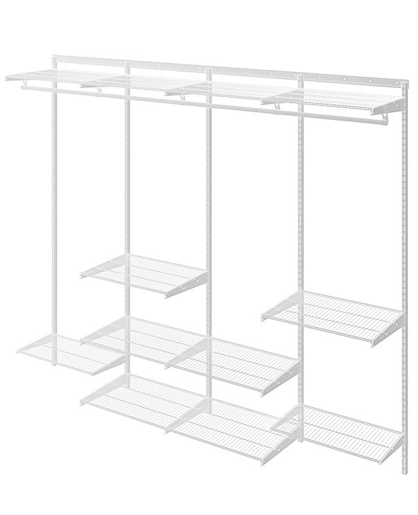 Гардеробная система Практик Home Max G240 белая купить в Ухте Гардеробная система Практик Home Max G240 белая купить в Ухте