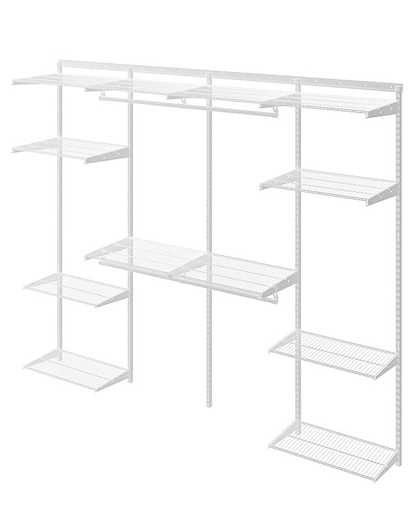 Гардеробная система Практик Home Max G240 белая купить в Ухте Гардеробная система Практик Home Max G240 белая купить в Ухте