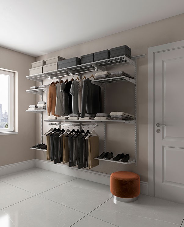 Гардеробная система Практик Home Max G240 белая купить в Ухте Гардеробная система Практик Home Max G240 белая купить в Ухте