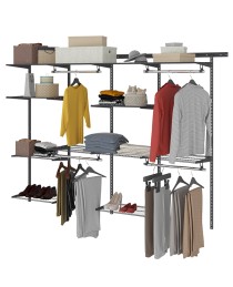 Гардеробная система Практик Home Max G240 графит Гардеробная система Практик Home Max G240 графит