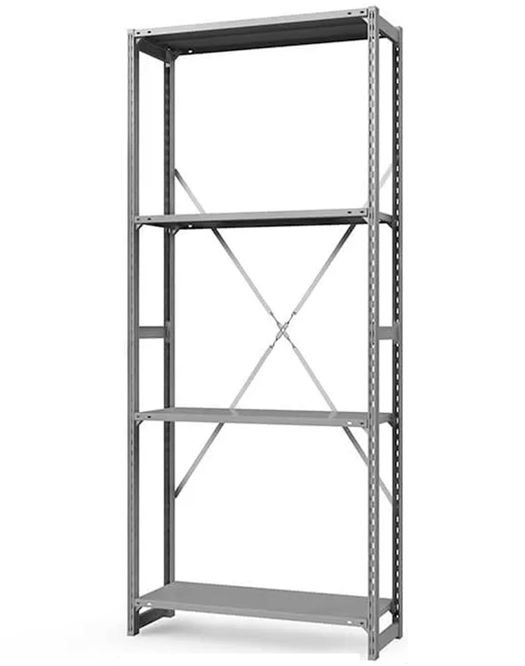 Стеллаж ТСУ 3500x700x600 4 полки (150 кг, металл) купить в Ухте
