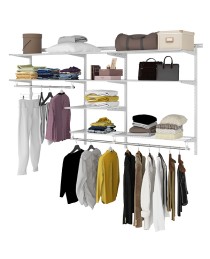 Гардеробная система Практик Home Optima G240 белая Гардеробная система Практик Home Optima G240 белая