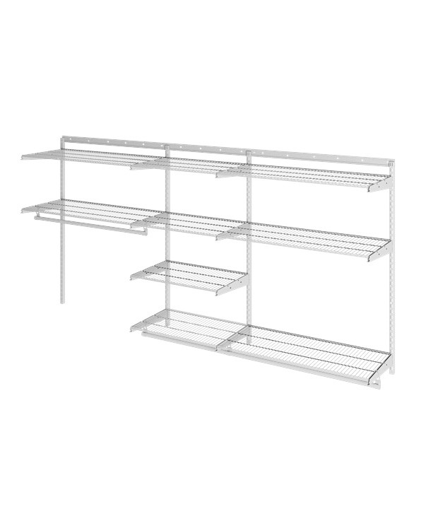 Гардеробная система Практик Home Optima G240 белая купить в Ухте