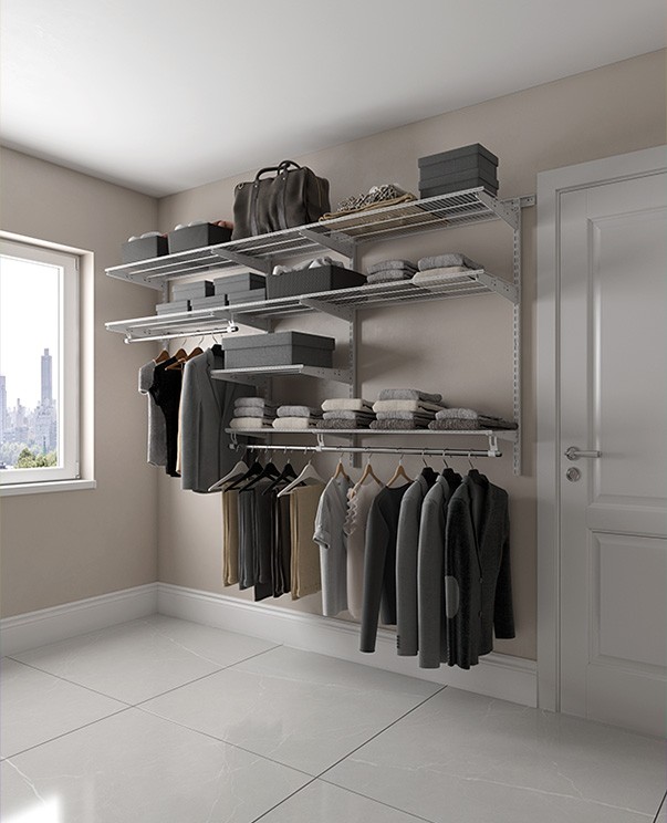 Гардеробная система Практик Home Optima G240 белая купить в Ухте