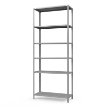 Стеллаж ТС Лайт с перф. полками 1500х1200х400 6 полок