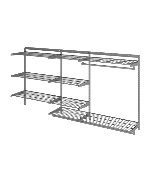 Гардеробная система Практик Home Optima G240 графит купить в Ухте Гардеробная система Практик Home Optima G240 графит купить в Ухте