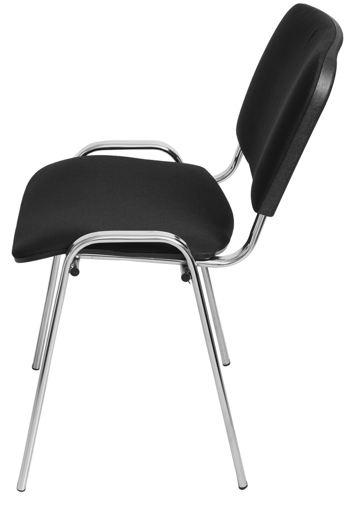 Стул Изо (черная ткань, хром) купить в Ухте