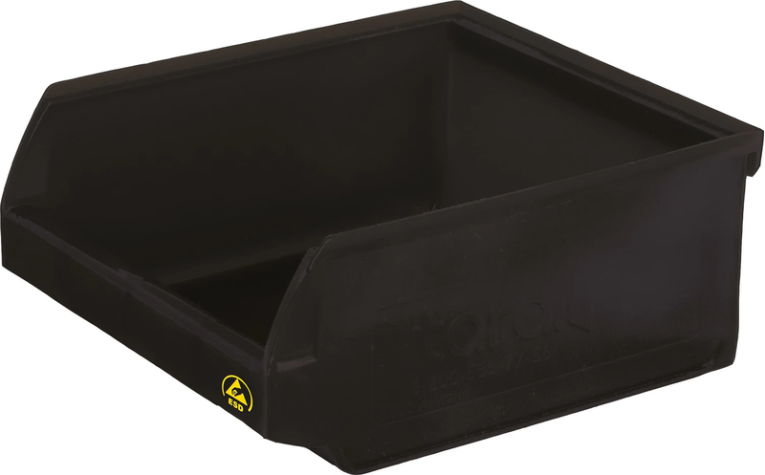 Ящик Ancona 107х98х47 PP, черный антистатичный купить в Ухте