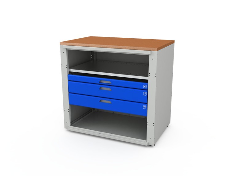Шкаф для инструментов MODUL 1/2 XL 04 купить в Ухте