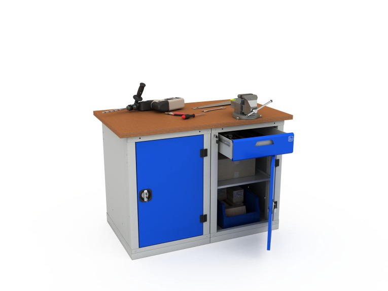 Верстак двухтумбовый WOKER PRO 2102.1200 купить в Ухте