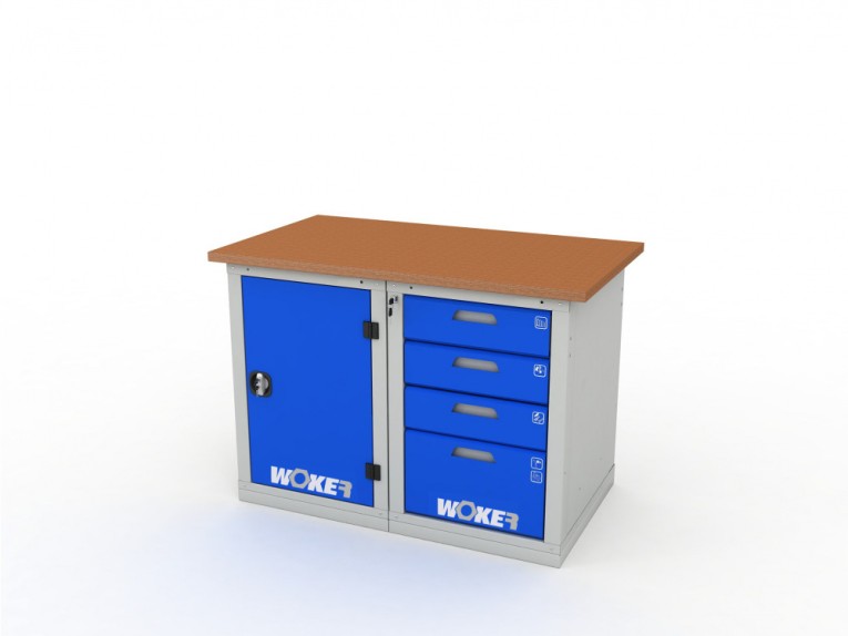 Верстак двухтумбовый WOKER PRO 2104.1200 купить в Ухте