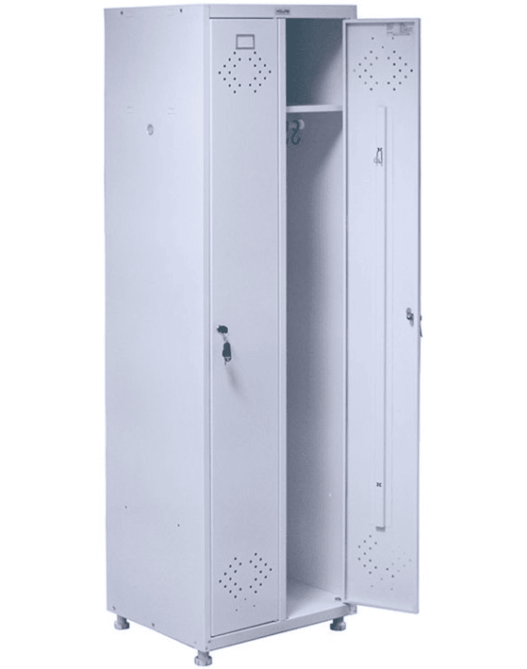 Медицинский шкаф для одежды Hilfe МД 2 ШМ-SS купить в Ухте