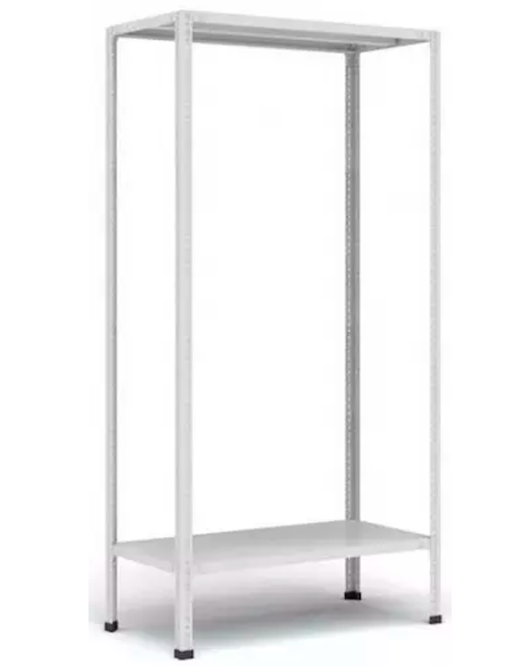 Стеллаж металлический Титан МС-500 1000х700х300 2 полки купить в Ухте