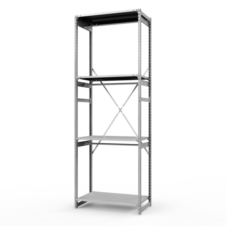 Стеллаж металлический ТСУ Универсал, 3000х1060х500 мм.Штанги: 3шт. Полки: металл 4 шт. купить в Ухте