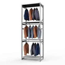 Стеллаж металлический ТСУ Универсал, 3000х1060х500 мм.Штанги: 3шт. Полки: металл перф. 4 шт. Стеллаж металлический ТСУ Универсал, 3000х1060х500 мм.Штанги: 3шт. Полки: металл перф. 4 шт.