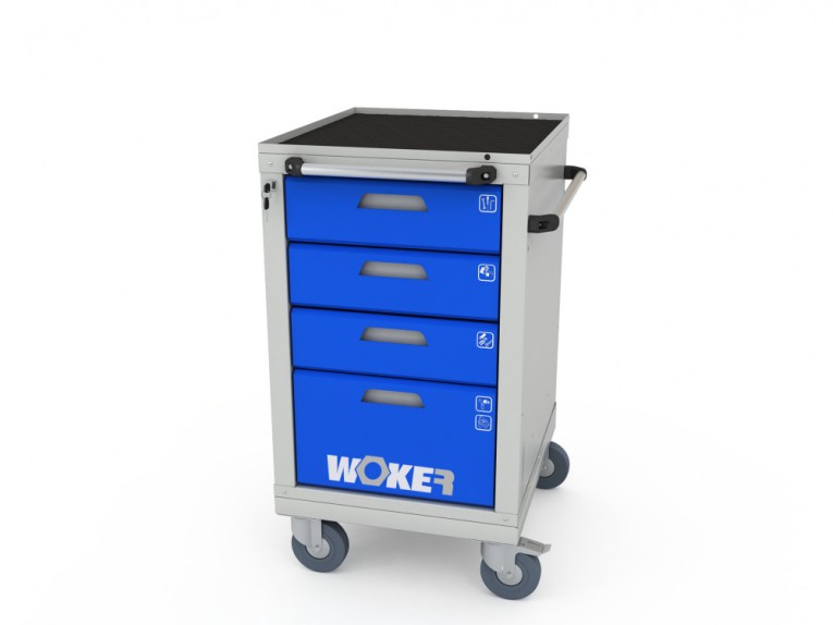 Тумба для инструментов мобильная WOKER PRO 04 M купить в Ухте
