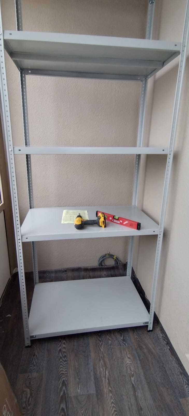 Стеллаж металлический 1800х1000х500 4 полки Стеллаж металлический 1800х1000х500 4 полки