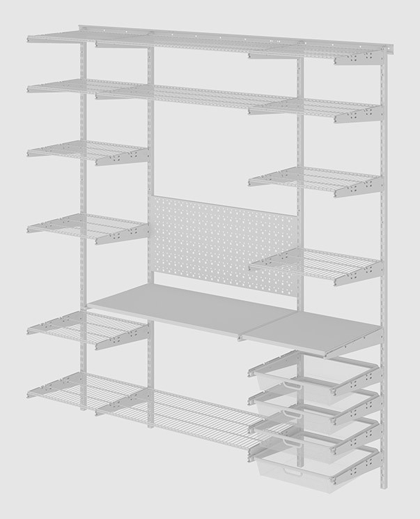 Гардеробная система Практик Home Гараж 2 купить в Ухте