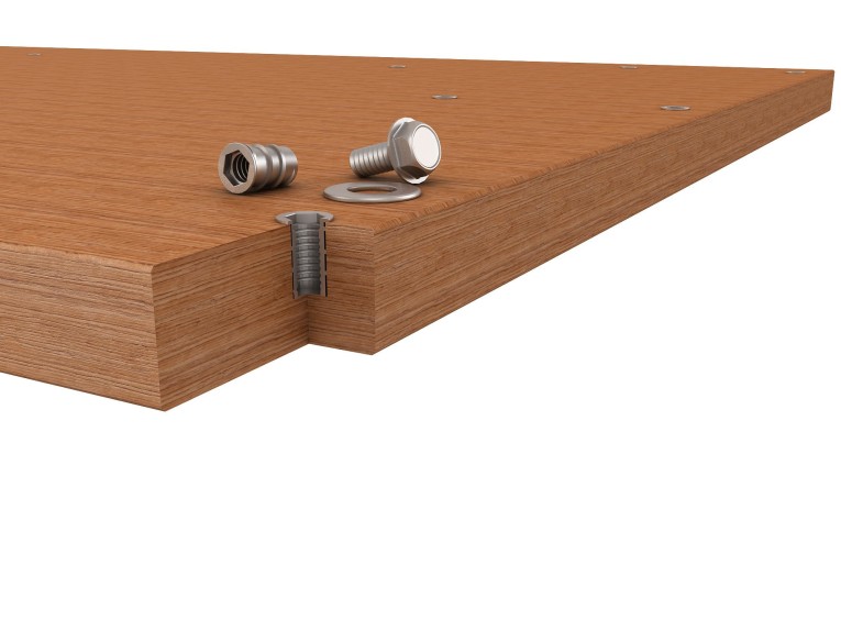 Столешница из фанеры 40 мм (ширина 1310 мм) купить в Ухте