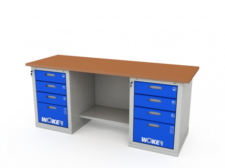 Верстак двухтумбовый WOKER PRO 2404.2000 купить в Ухте
