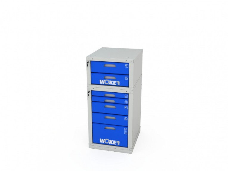 Тумба инструментальная модульная WOKER PRO 0502 S купить в Ухте